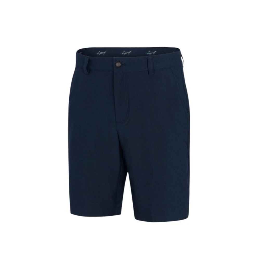 Greg‎ Norman ML75 Microlux Stretch Navy Blue Golf Shorts 10 Inch Sz 38